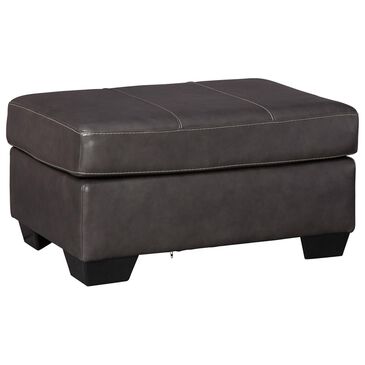 Signature Design by Ashley Morelos Ottoman in Gray, , large