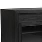 Flexsteel Waterfall 3-Drawer Buffet in Deep Ebony and Dark Brown, , large