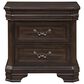 New Heritage Design Lyndhurst 5-Piece Queen Bedroom Set in Walnut Brown, , large
