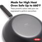 Green Pan Obsidian 12" Wok with Silicone Sleeve in Black, , large