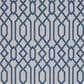 Safavieh Martha Stewart Cotton MSR421M 8" x 10" Blue and Grey Area Rug, , large