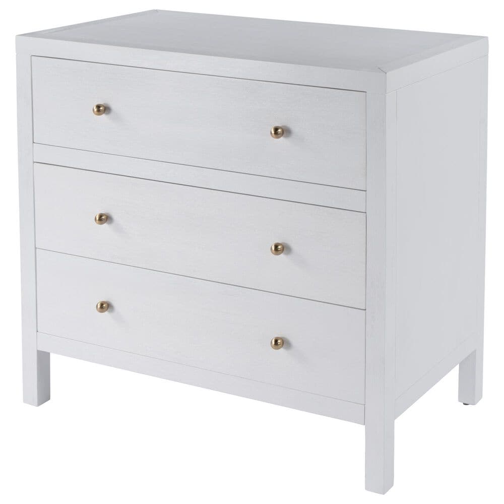 Butler Specialty Company Nora 3-Drawer Dresser in White, , large