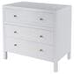 Butler Specialty Company Nora 3-Drawer Dresser in White, , large