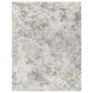 Surya Dresden White, Gray, Medium Gray, Light Slate, Rust and Mustard 9" x 12"2" Area Rug, , large