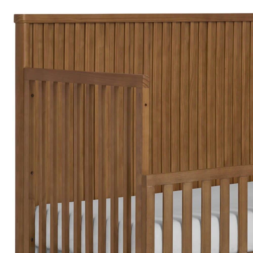 Evolur Flynn Convertible Crib with Guard Rail in Sedona, , large