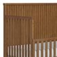 Evolur Flynn Convertible Crib with Guard Rail in Sedona, , large