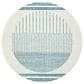 Surya Alfresco 8"10" Round Light Silver, Beige, Nickel and Pewter Indoor/Outdoor Area Rug, , large