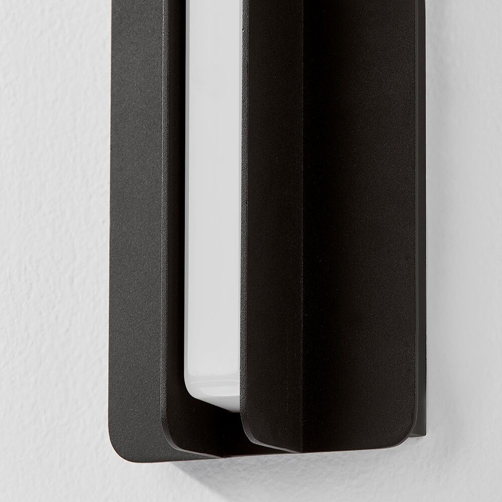 Troy Lighting Dune 21" Exterior Wall Sconce in Texture Black, , large