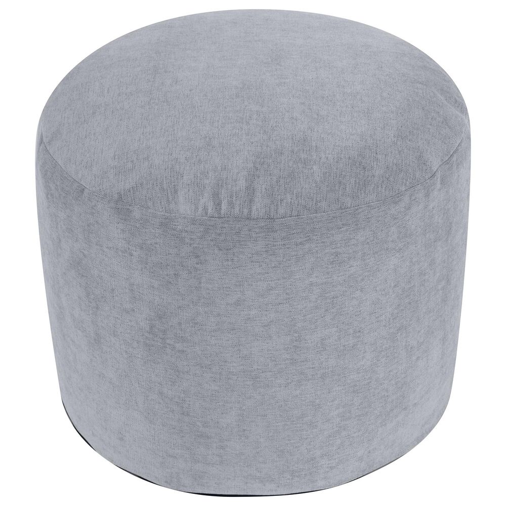 Howard Elliott Komodo Tall Pouf in Breeze, , large