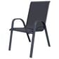 Redline Creation Inc. Color Stack Chair in Black, , large