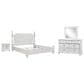 Ashley Rowlenstown 4-Piece Queen Poster Bedroom Set in Antique White, , large