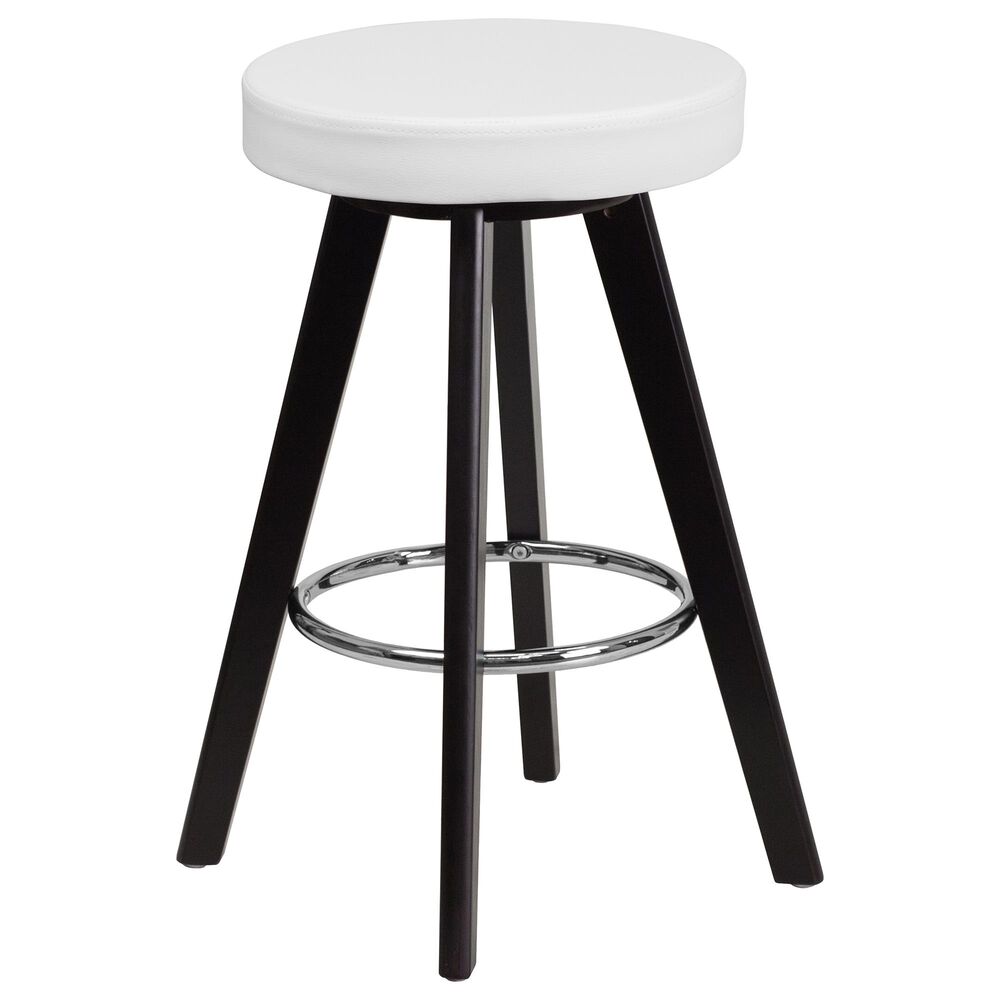 Flash Furniture Trenton 24" Counter Stool in White, , large