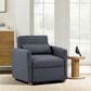 Lifestyle Solutions Conley Convertible Chair in Navy Blue, , large