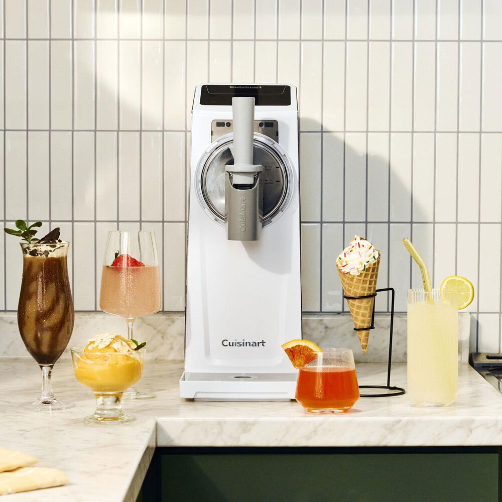 Cuisinart 6-in-1 Slushy and Soft-Serve Maker in White, , large