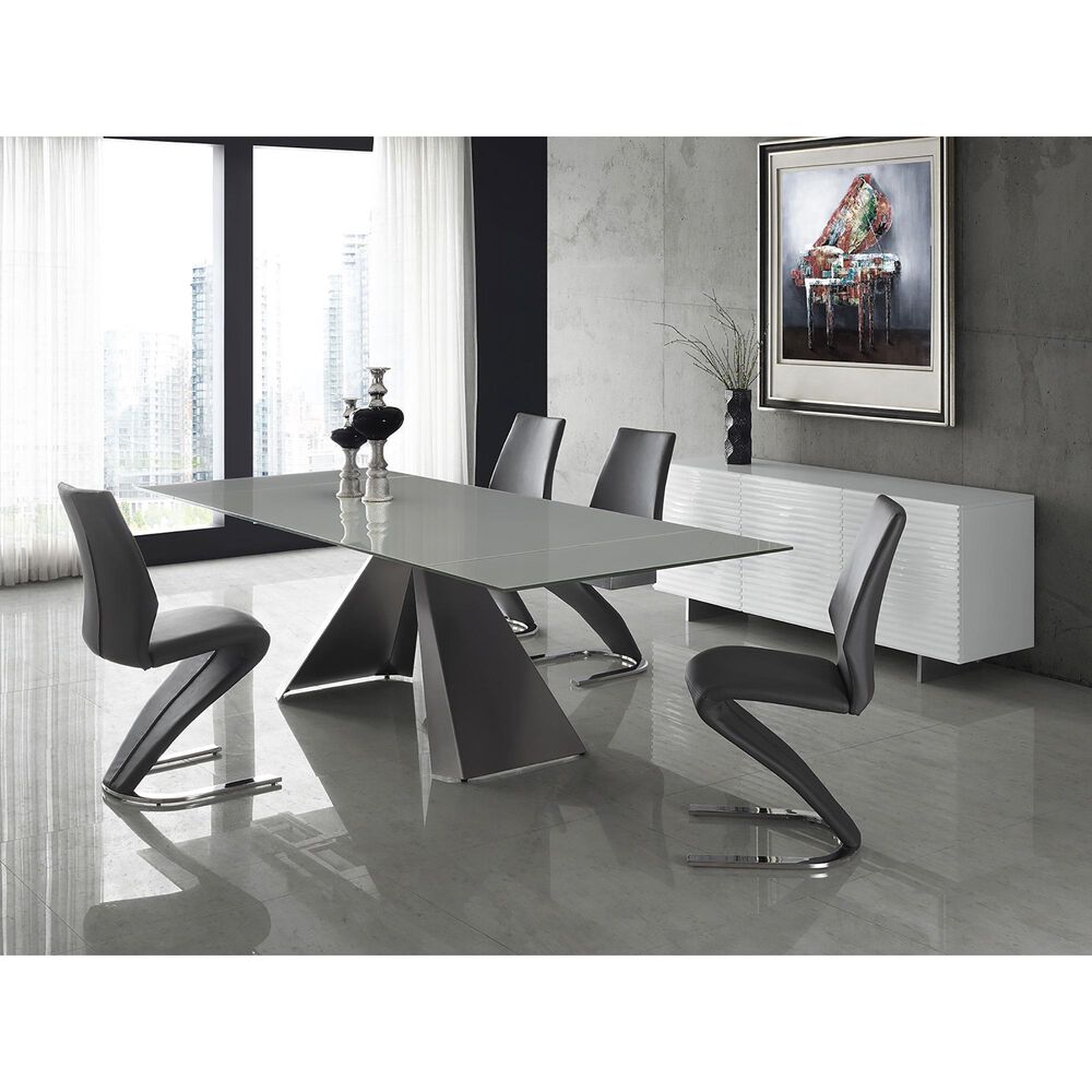 Casablanca Moon Buffet Server in White Lacquer, , large