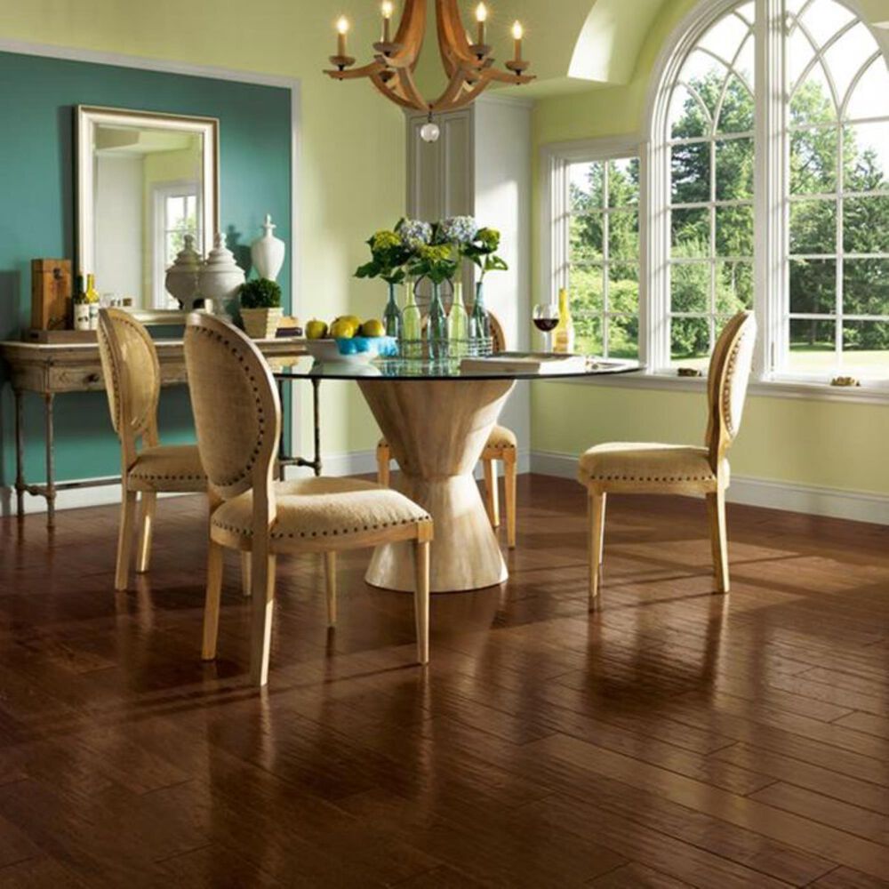 Hartco American Scrape Clover Honey Hickory Hardwood, , large