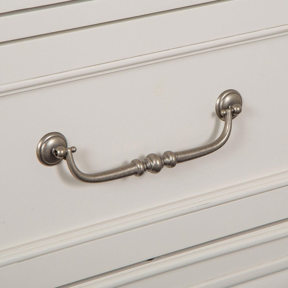 Nicolette Home Willowbrook 9-Drawer Dresser and Mirror in Egg Shell White, , large