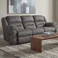 HomeStretch Gambler Manual Double Reclining Sofa in Bridgestone Dark Shadow, , large