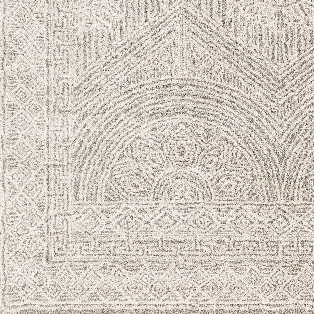 Surya Gavic Cream, Light Beige, Light Gray, Medium Gray and Charcoal 7&#39;10&quot; x 10&#39; Area Rug, , large