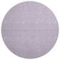 Dalyn Rug Company Soft Essentials Lavender 8" Round Area Rug, , large