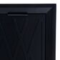 Linon Home Decor Miles 3-Door Accent Cabinet in Midnight Blue, , large