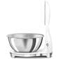 SMEG 50"s Retro Style Kitchen Scale in White and Chrome, , large