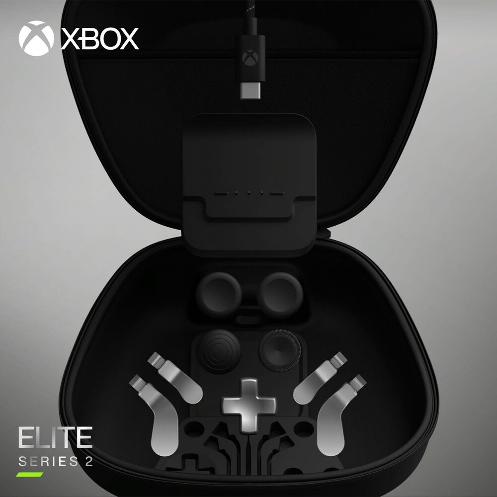 Microsoft Elite Series 2 Complete Component Pack for Xbox Series X, Xbox Series S, Xbox One in Black, , large