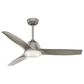 Hunter Wisp 52" Ceiling Fan with LED Light in Painted Pewter, , large