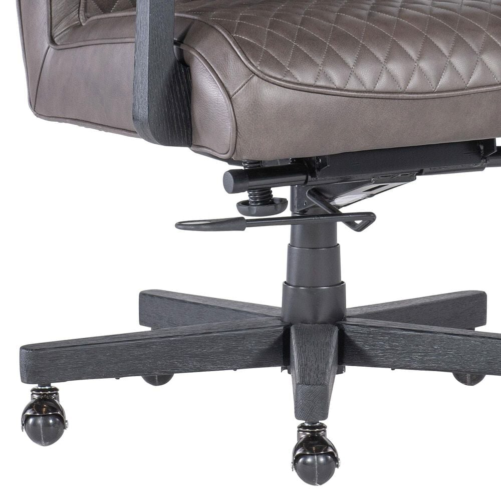 Hooker Furniture Shadow Swivel Tilt Executive Desk Chair in Ankur Dark Brown, , large