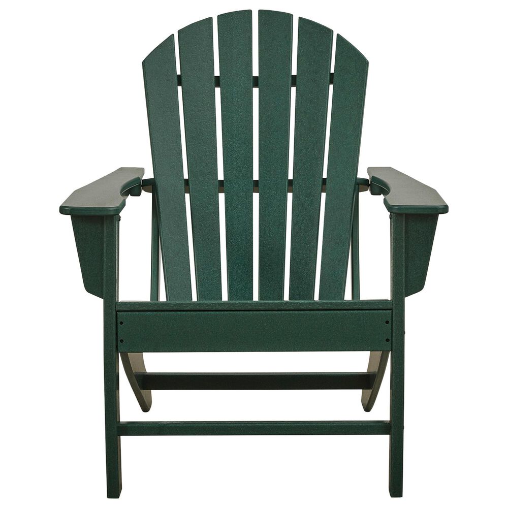 Ashley Sundown Shores Patio Adirondack Chair in Green, , large