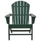 Ashley Sundown Shores Patio Adirondack Chair in Green, , large