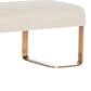 Hooker Furniture Eleana Upholstered and Metal Bench in Beige, , large