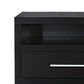 Living Essentials 60" TV Stand in Black, , large