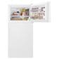 Whirlpool 19.2 Cu. Ft. Top Freezer Refrigerator with LED Interior Lighting in White, , large