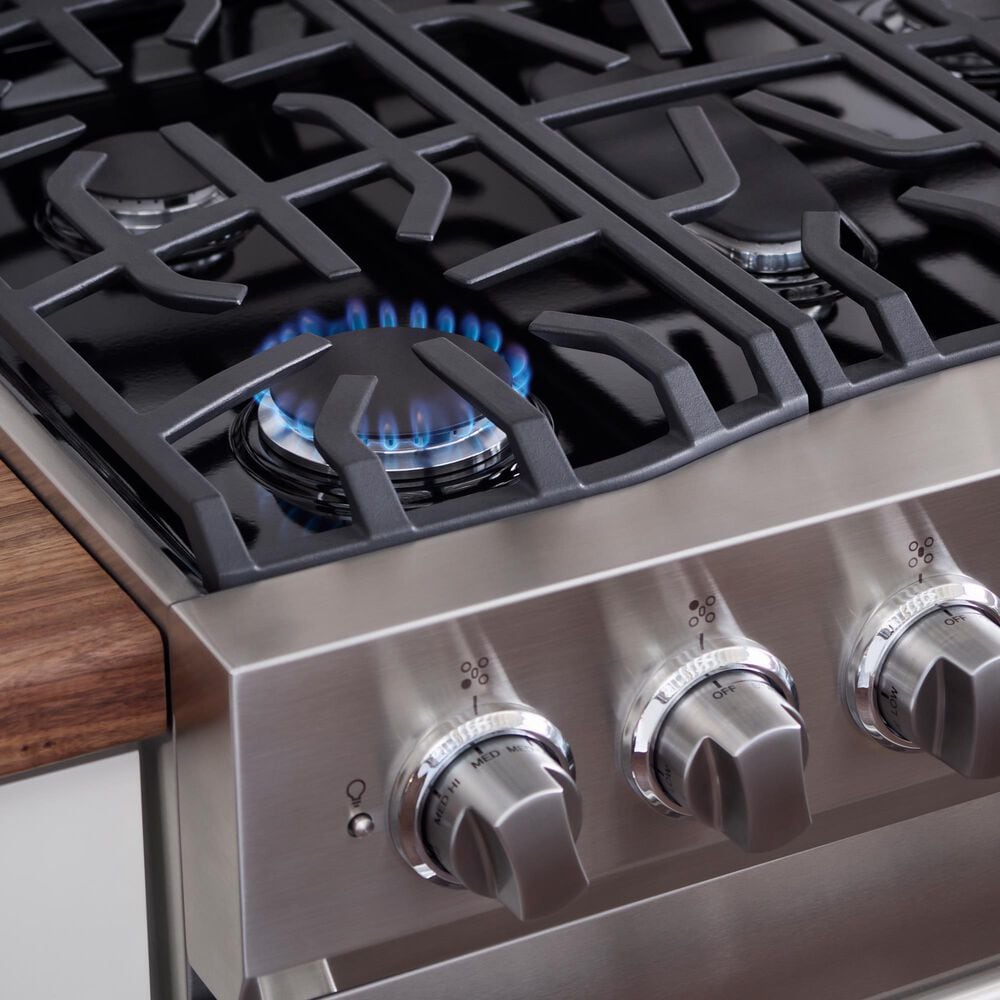 Viking Range 3 Series 30" Self-Cleaning Dual Fuel Range in November Sky, , large