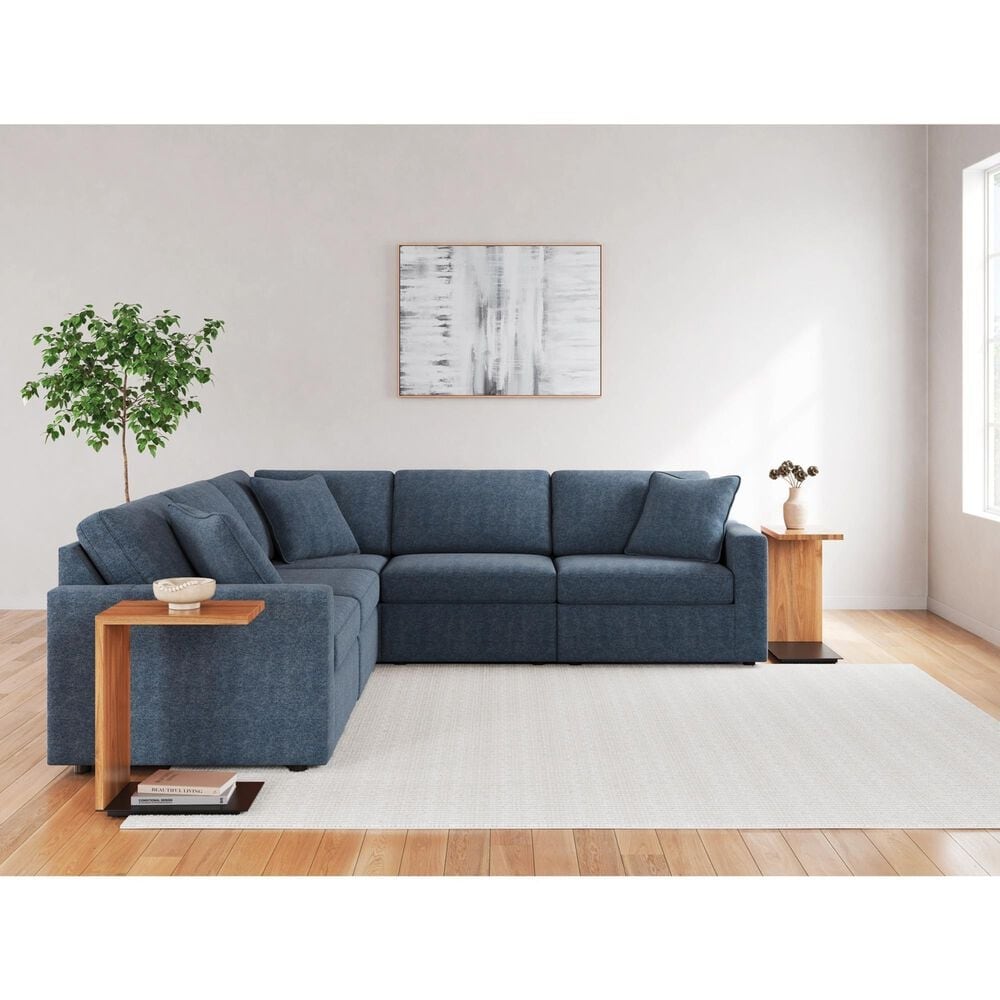 Ashley Modmax 5-Piece Sectional in Ink, , large