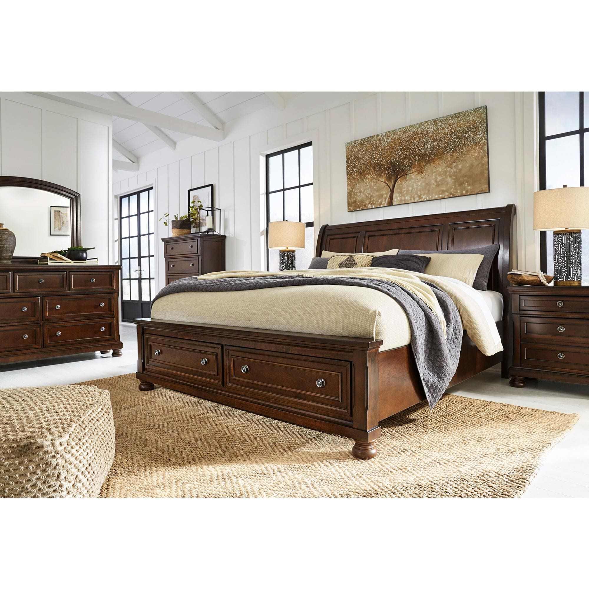 Rustic bedroom set shop ashley furniture