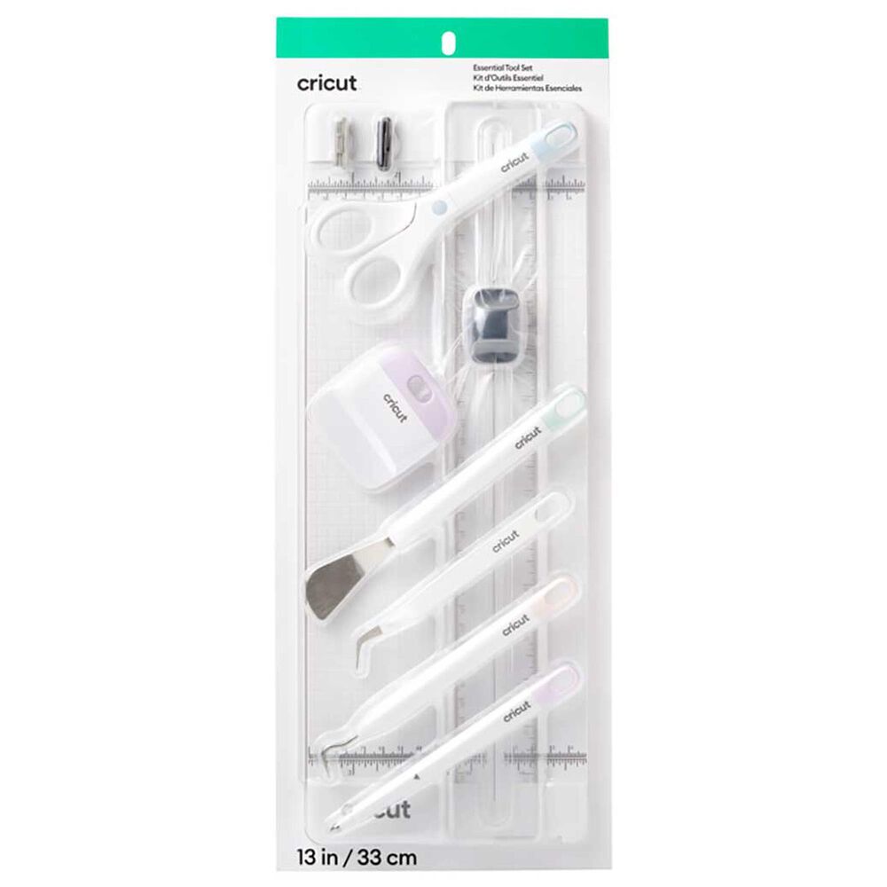 Cricut 7-Piece Essential Tool Set in White, , large