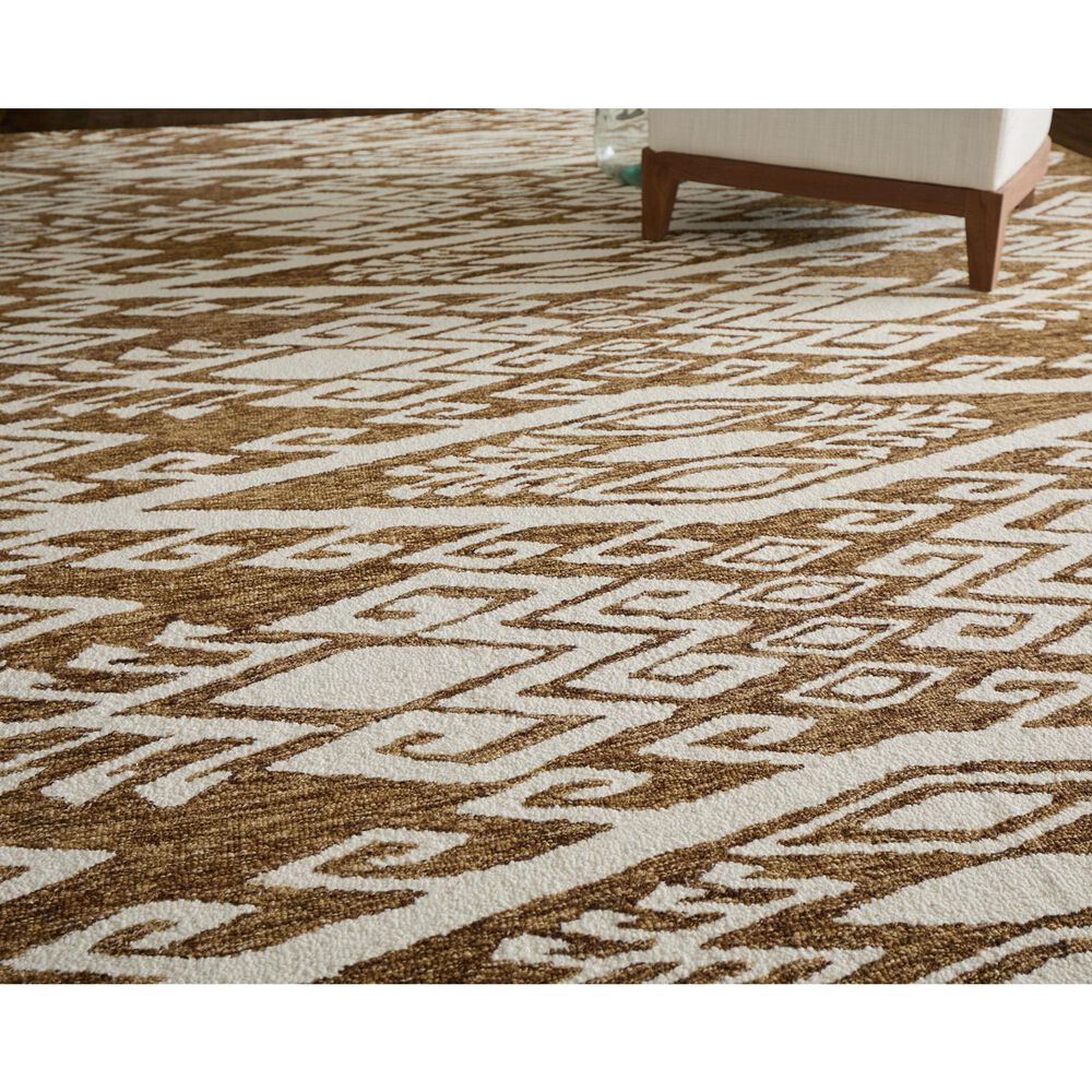 Feizy Wallace WAL8A43F Brown 12&#39; x 15&#39; Area Rug, , large