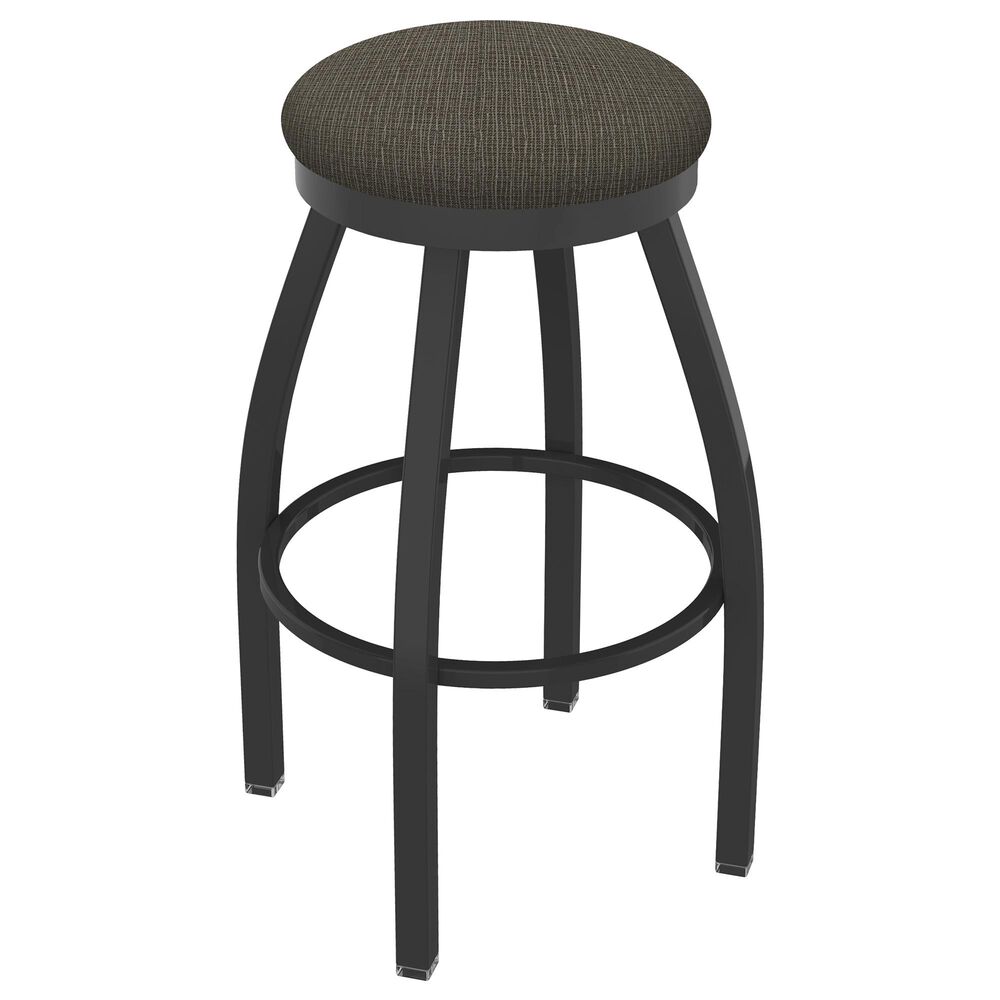 Holland Bar Stool 802 Misha 30" Swivel Bar Stool with Pewter and Graph Chalice Seat, , large