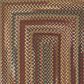 Capel Gramercy 0070-500 11"4" x 14"4" Oval Cinnabar Area Rug, , large