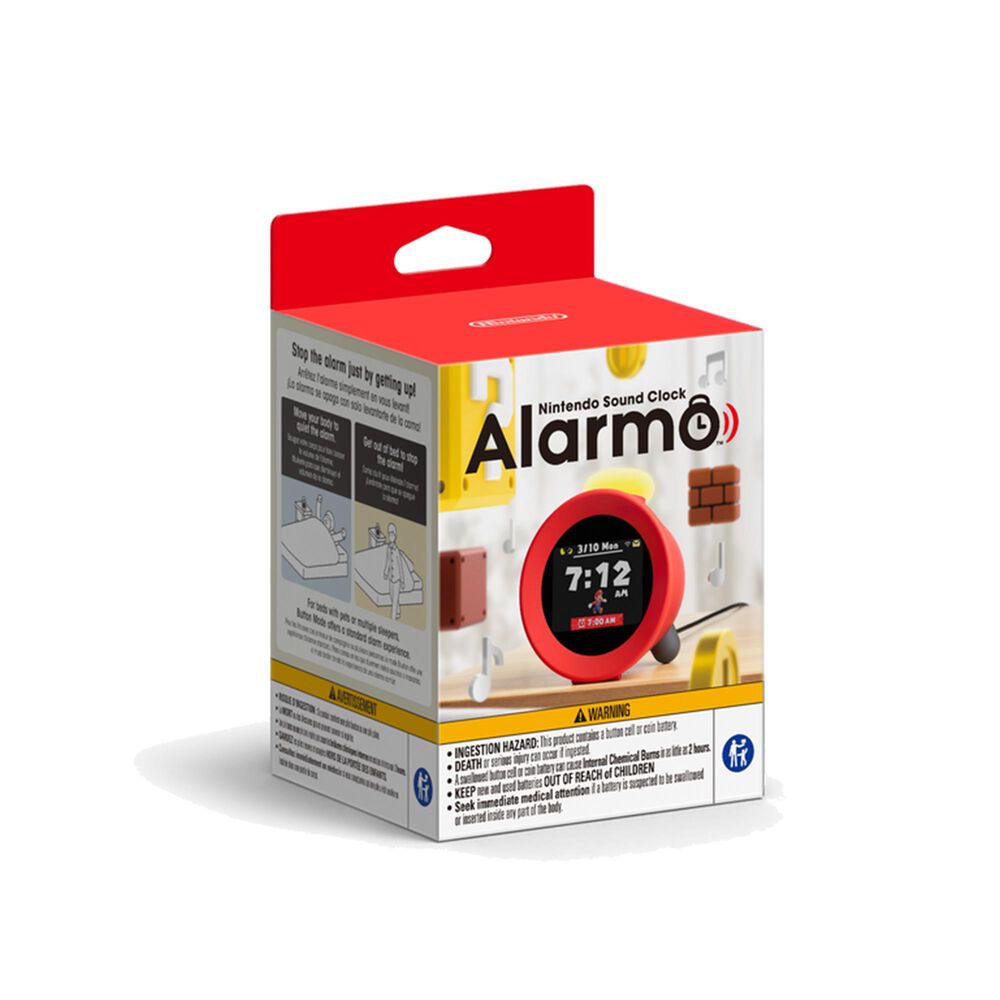 Nintendo Digital Sound Clock Alarmo in Red, , large