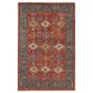 Feizy Rugs Carrington 11"6" x 15" Orange and Blue Area Rug, , large