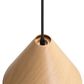 Golden Lighting Conique 2-Light Pendant in Light Walnut, , large