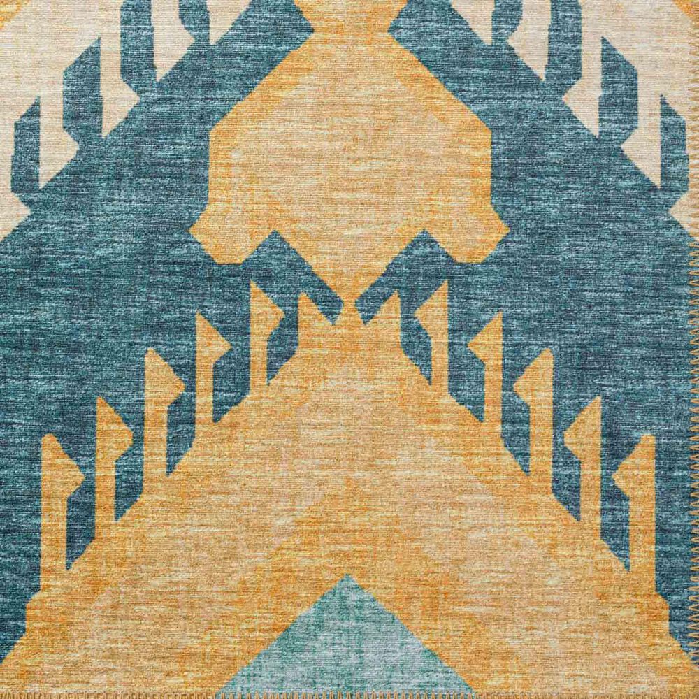Dalyn Rug Company Sedona 10&#39; Round Marigold Indoor/Outdoor Area Performance Rug, , large