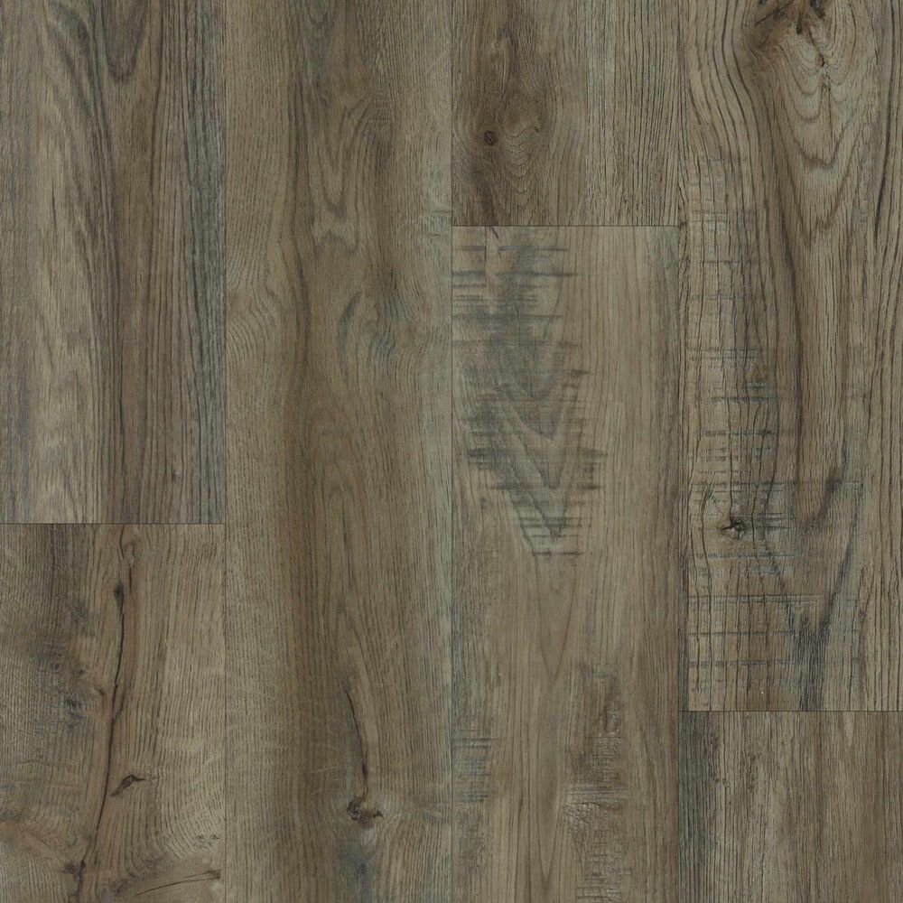 Happy Feet International Stone Elegance II Colonial Pecan 7.25" x 48" Luxury Vinyl Plank, , large