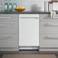 GE Profile 18" Built-In Dishwasher Energy Star in White, , large