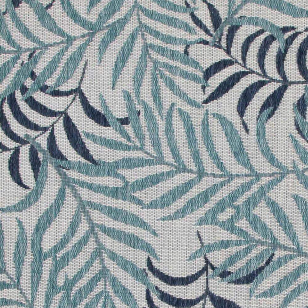 Nourison Garden Oasis Nature Blue 3&#39; x 5&#39; Indoor/Outdoor Area Rug, , large