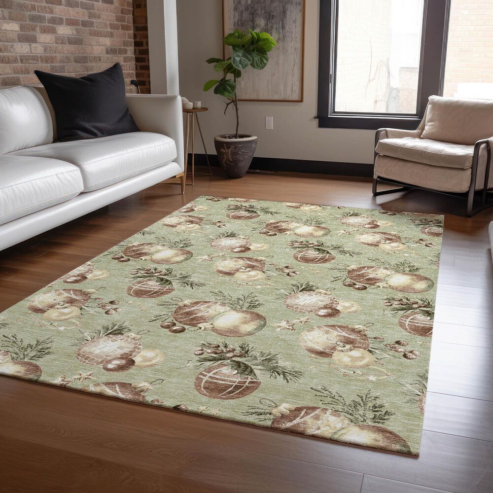 Dalyn Rug Company Wonderland WN36 Aloe 3&#39; x 5&#39; Area Rug, , large