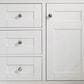 James Martin Vanities Palisades 48" Single Bathroom Vanity in Bright White with 3 cm Ethereal Noctis Quartz Top and Rectangular Sink, , large